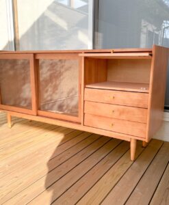 オーダーメイド 職人手作り 収納棚 シェルフ サイドボード キャビネット 収納家具 無垢材 天然木 木工 木目 エコ おうち時間 Lr18 エルアールファニチャー 日本の職人が作るオーダー家具の専門店